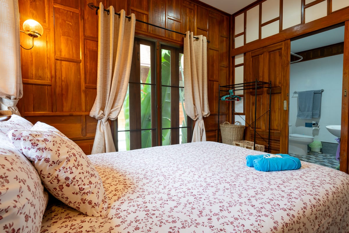 bedroom 2 — 1st floor of Villa Ayutthaya, private pool villa in Koh Lanta