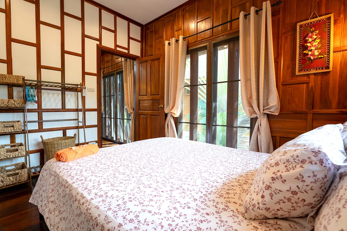 bedroom 3 b — 1st floor of Villa Ayutthaya, private pool villa in Koh Lanta