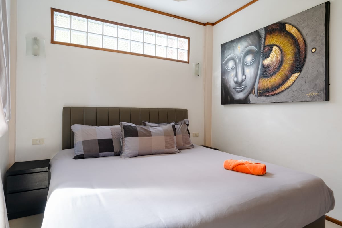 bedroom 1 — Ground floor of Villa Ayutthaya, private pool villa in Koh Lanta