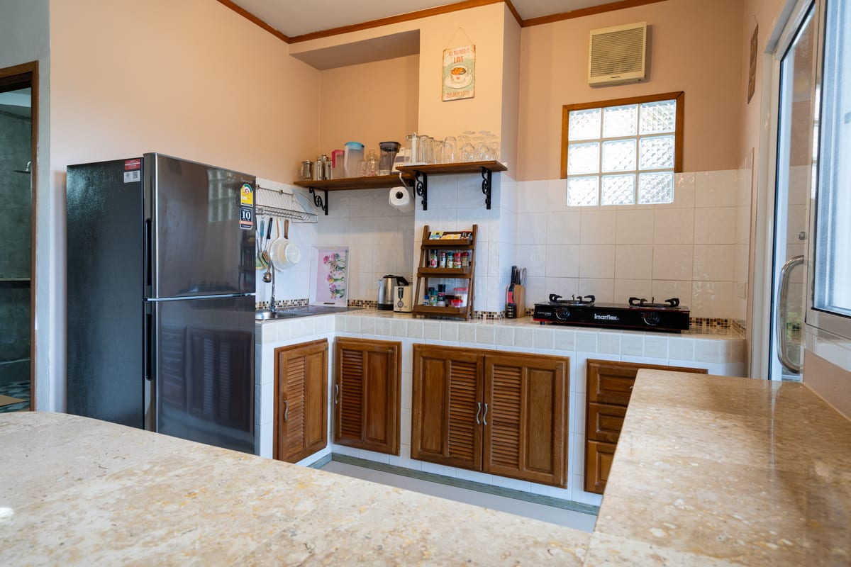 kitchen — Ground floor of Villa Ayutthaya, private pool villa in Koh Lanta