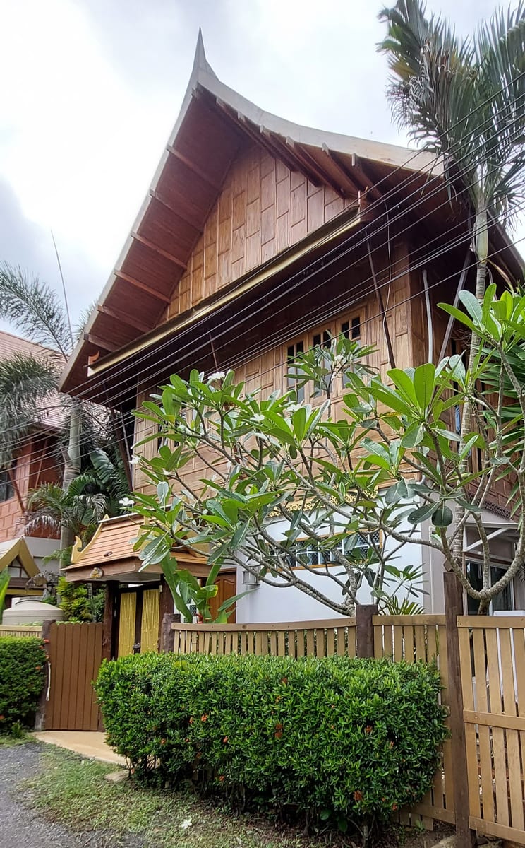 welcome — Outdoor area of Villa Ayutthaya, private pool villa in Koh Lanta