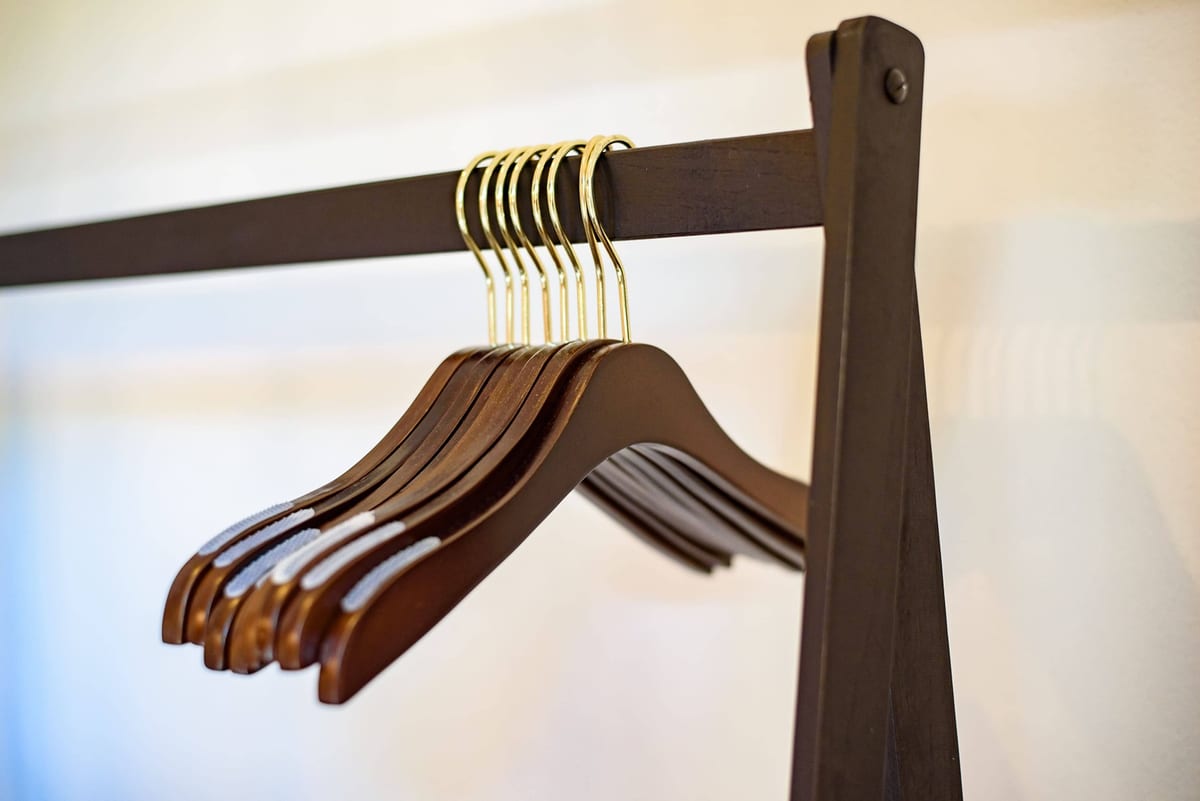 bedroom wardrobe close up — 1st floor of Villa Siam Lanna, private pool villa in Koh Lanta