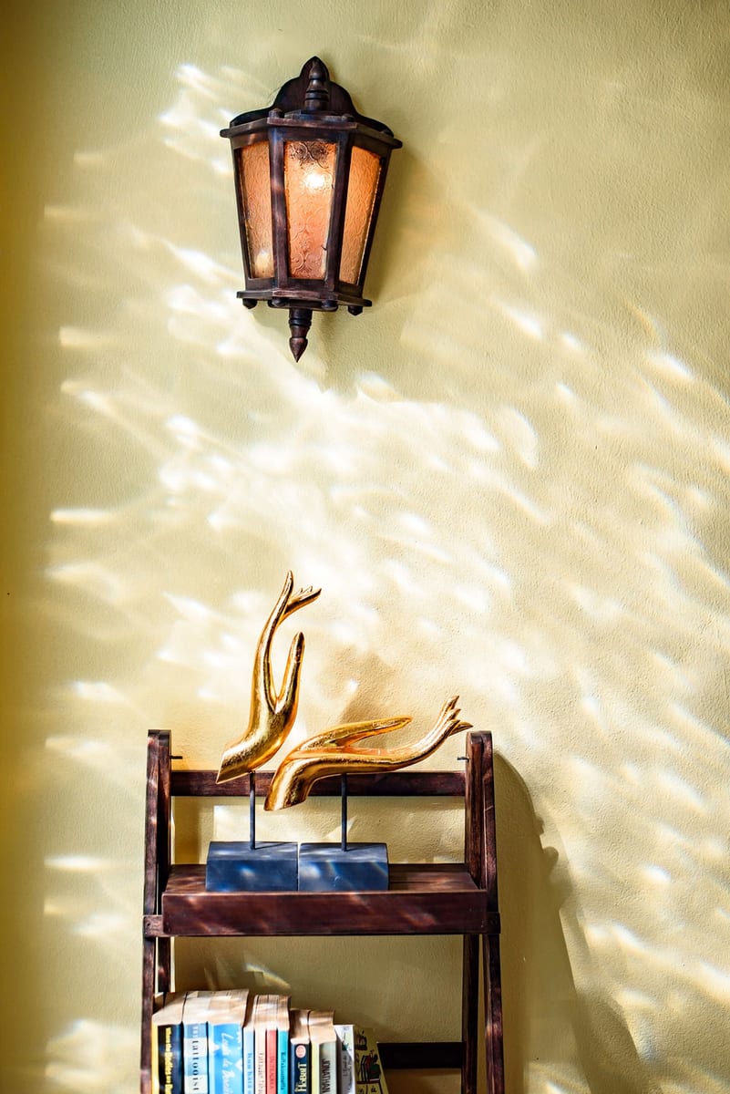 living room decoration close up — 1st floor of Villa Siam Lanna, private pool villa in Koh Lanta