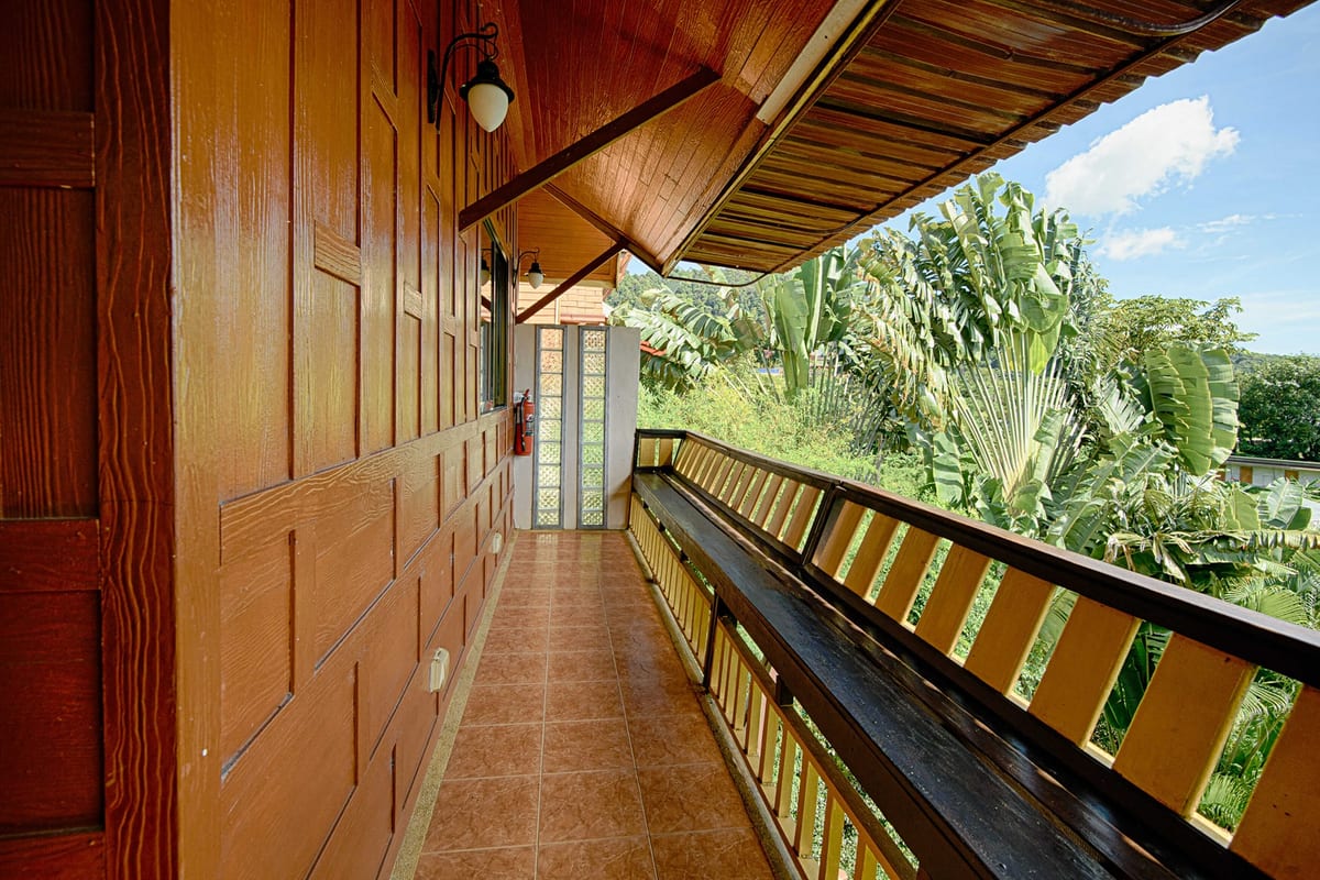 outdoorbalcony overview — 2nd floor of Villa Siam Lanna, private pool villa in Koh Lanta