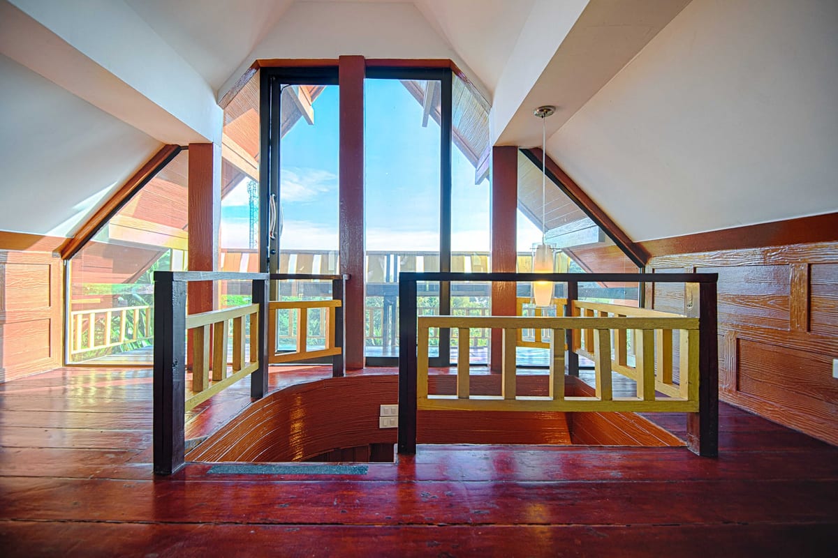 corridor area — 3rd floor of Villa Siam Lanna, private pool villa in Koh Lanta