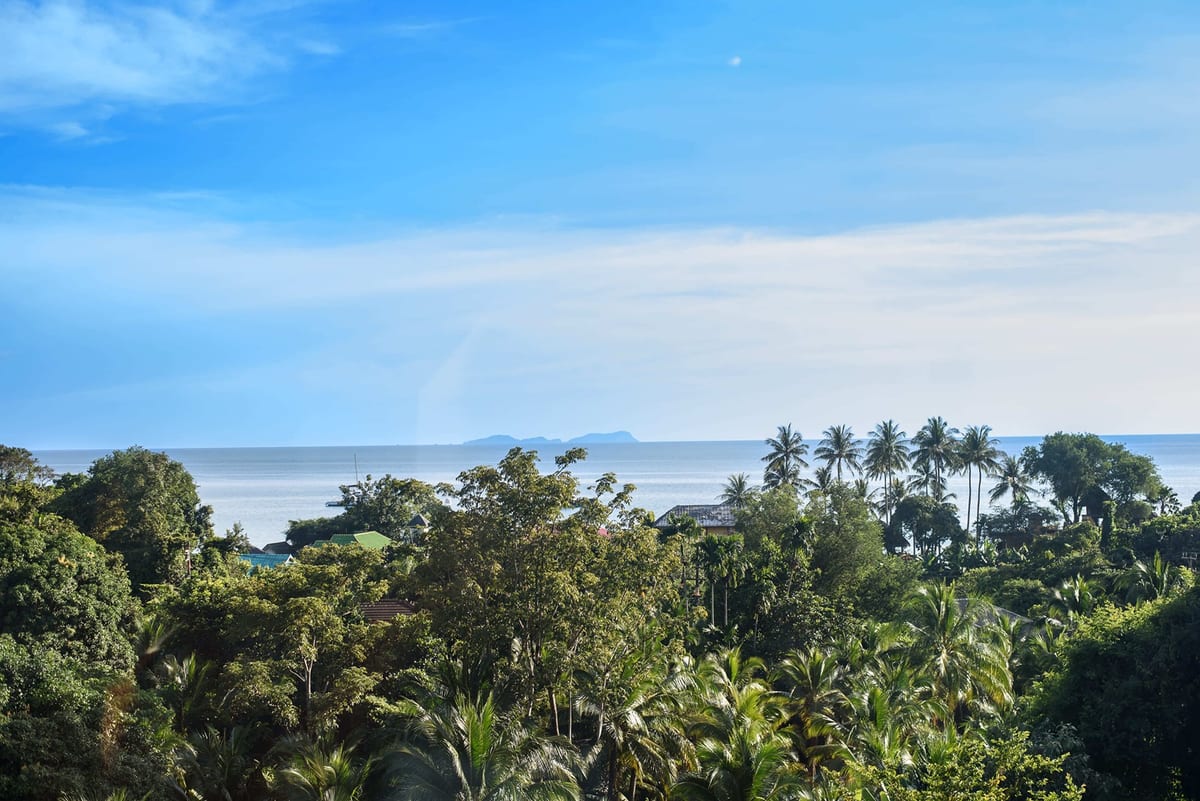 3rd floor view — Outdoor area of Villa Siam Lanna, private pool villa in Koh Lanta