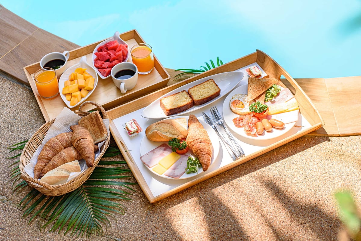 complete by the pool — Outdoor area of Villa Siam Lanna, private pool villa in Koh Lanta