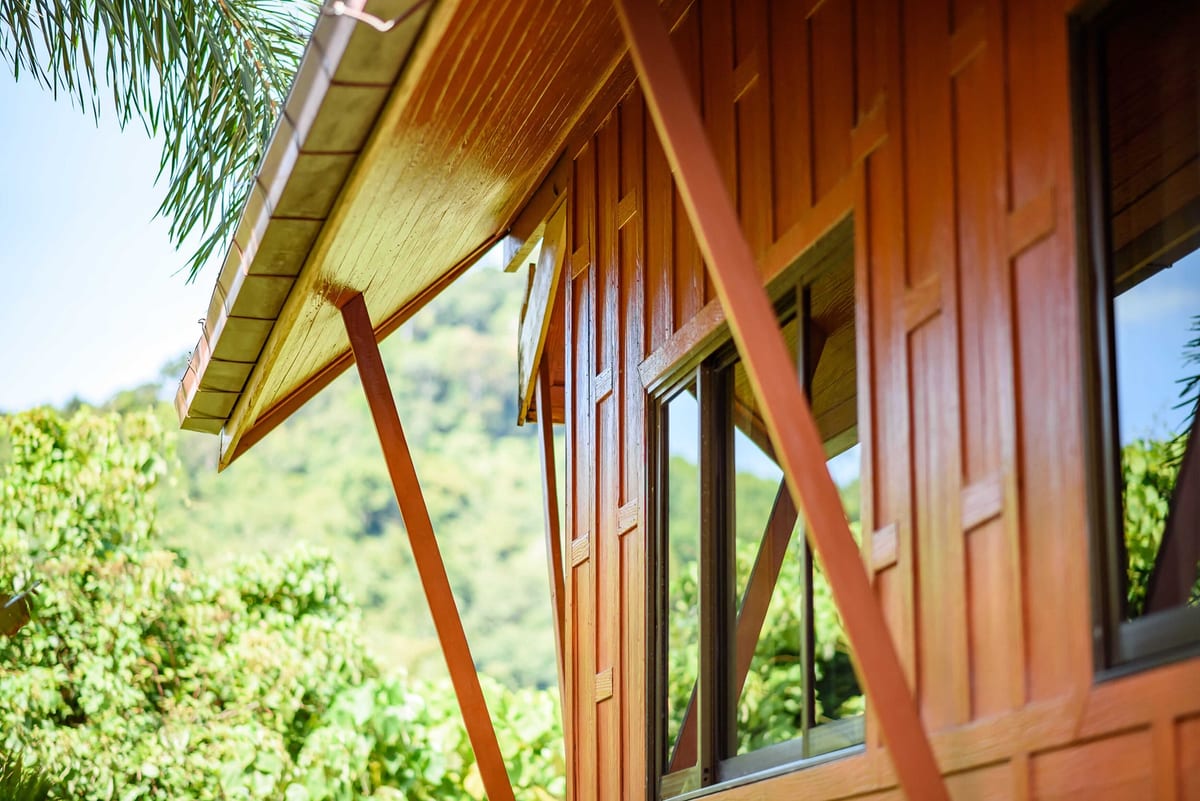 roof view — Outdoor area of Villa Siam Lanna, private pool villa in Koh Lanta