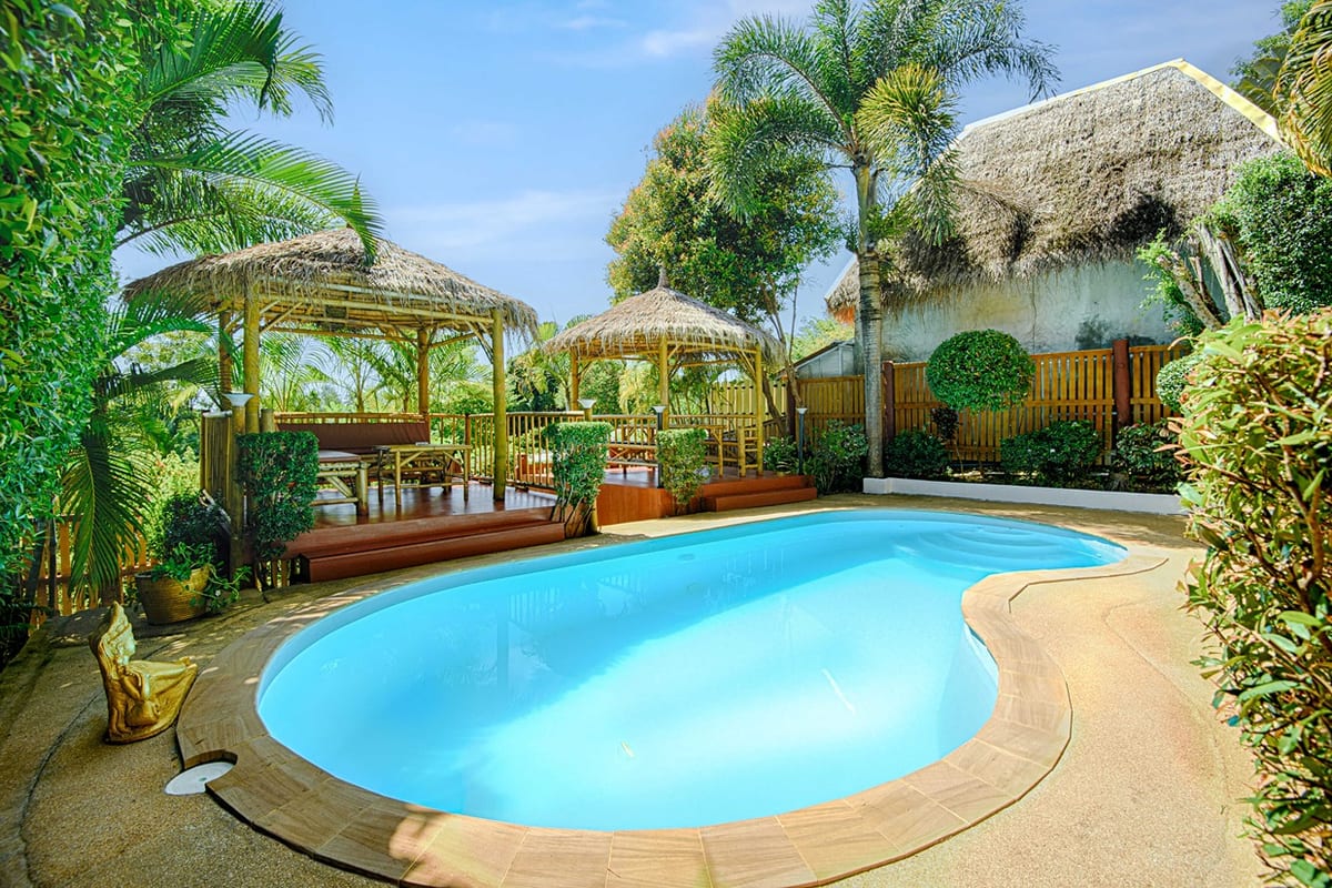sala view side — Outdoor area of Villa Siam Lanna, private pool villa in Koh Lanta