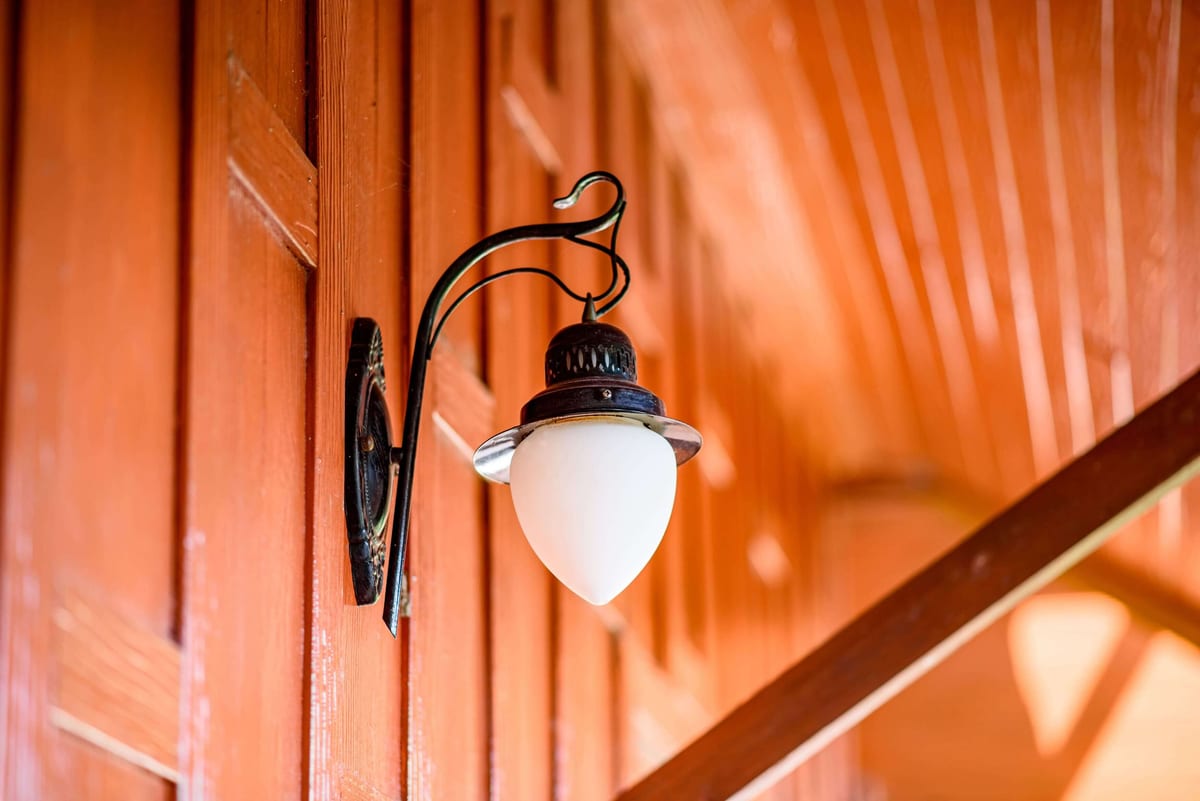 zoom on lighting — Outdoor area of Villa Siam Lanna, private pool villa in Koh Lanta